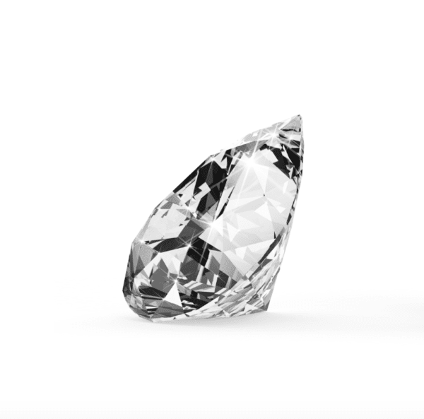 Exquisite Pear-Shaped Diamond - Image 2